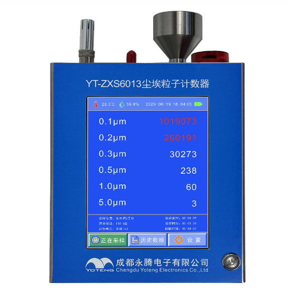 YT-ZXS6013尘埃粒子计数器